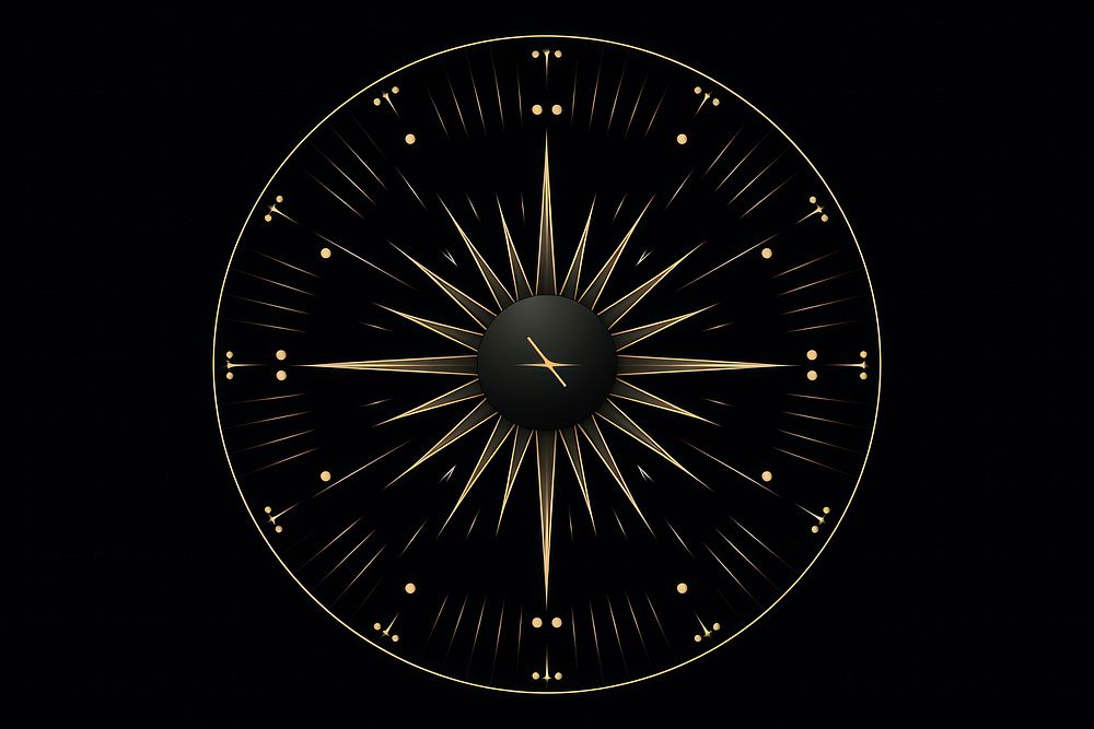 Zodiac black black background technology.