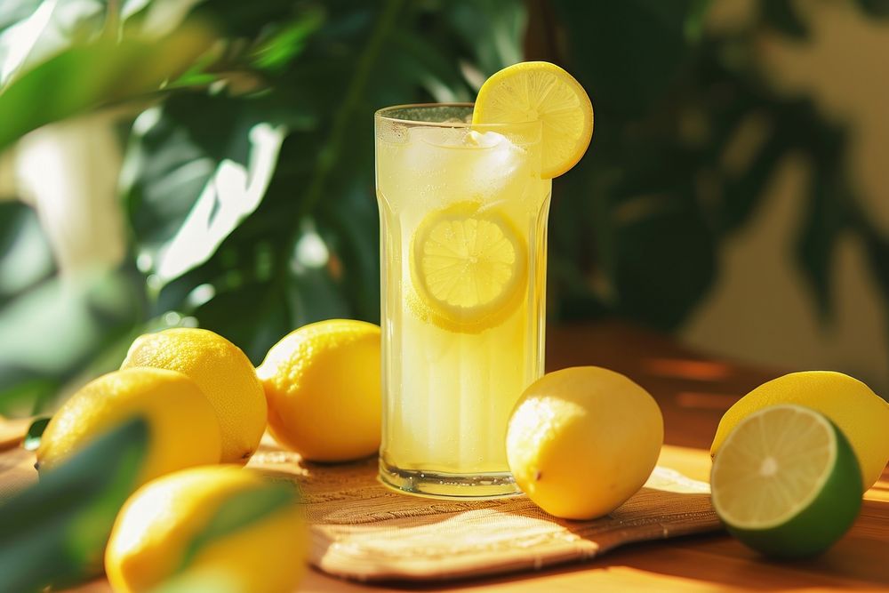 Lemonade juice lemonade fruit drink.