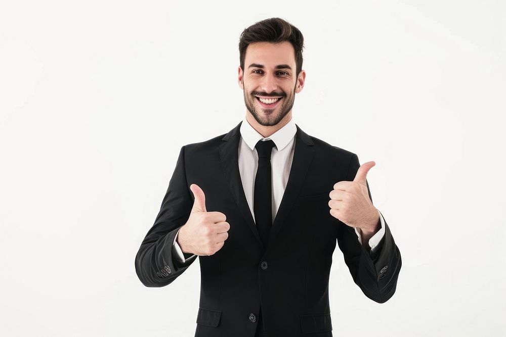 Professional people smiling adult suit.