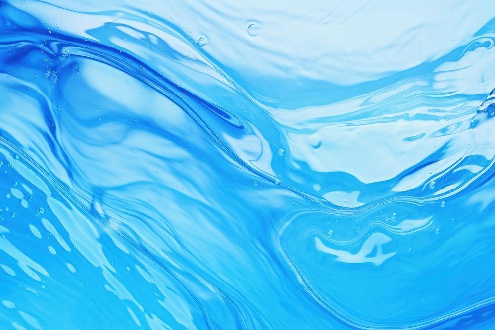 Abstract blue color water wave backgrounds pattern transparent.