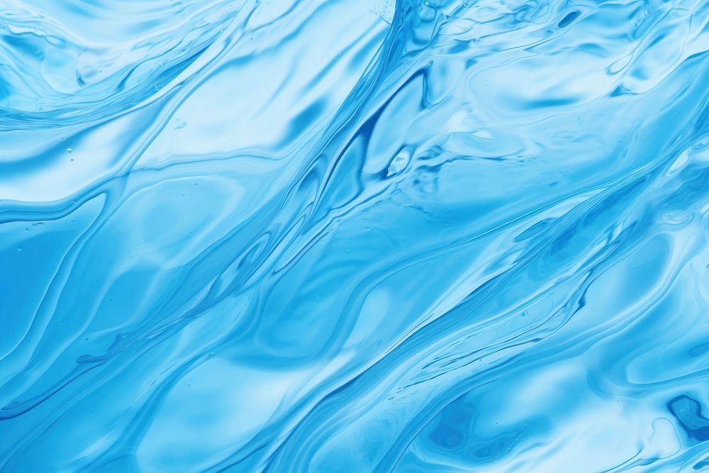 Abstract blue color water wave backgrounds turquoise outdoors.