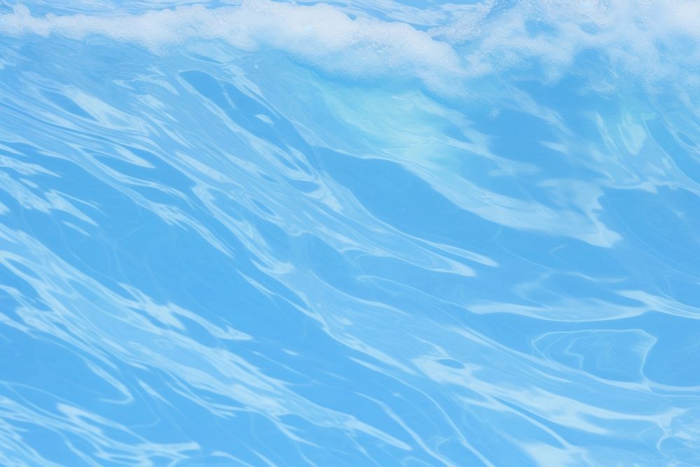 Abstract blue color water wave backgrounds outdoors swimming.