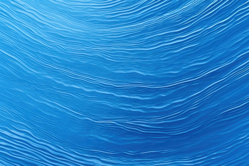 Abstract blue color water wave backgrounds pattern texture.