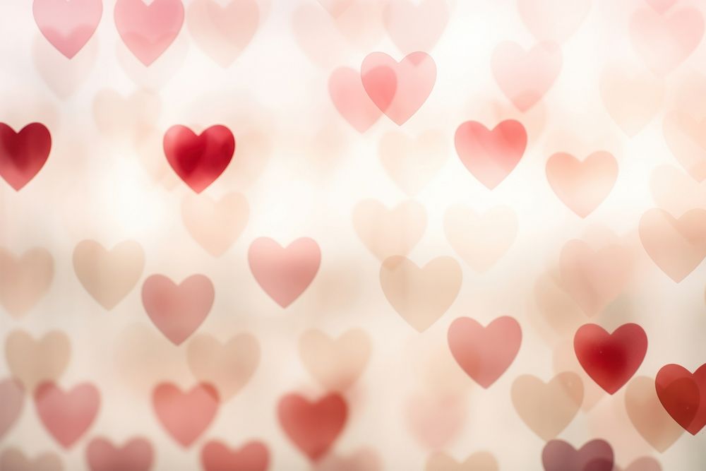  Gaussian blur hearts backgrounds shape celebration. AI generated Image by rawpixel.