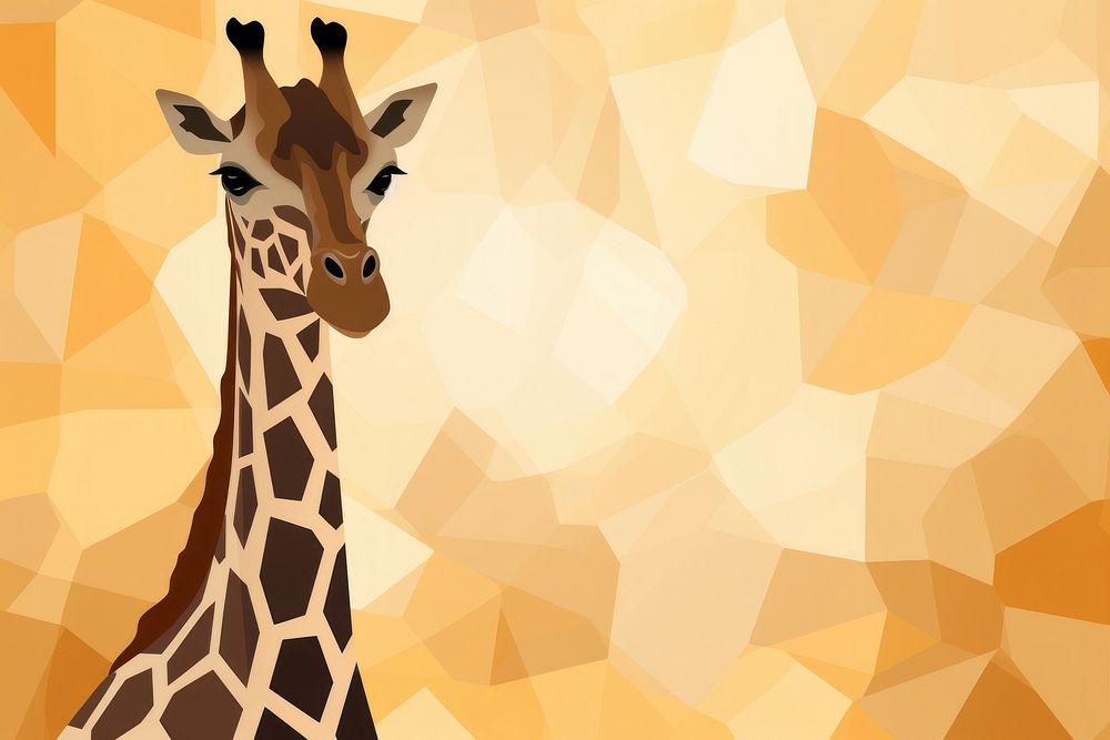 Giraffe backgrounds wildlife pattern.