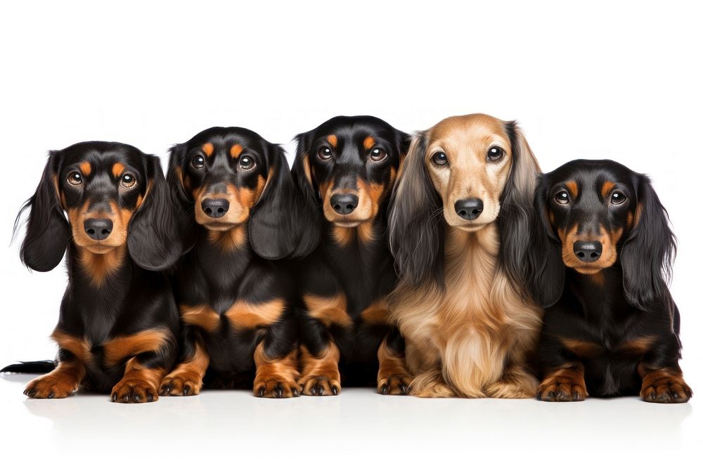 Dachshund breed dogs animal mammal hound.
