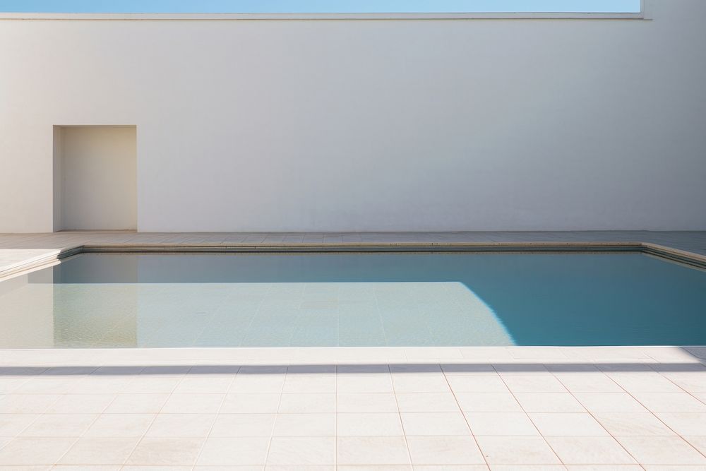 Floor pool swimming pool architecture.