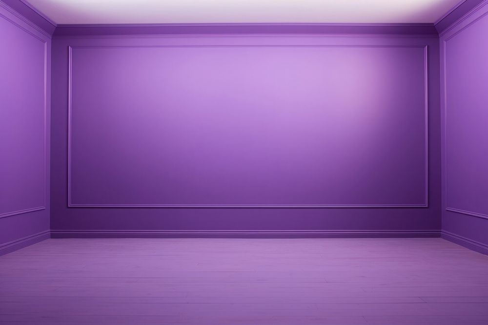 Empty purple room architecture backgrounds textured.