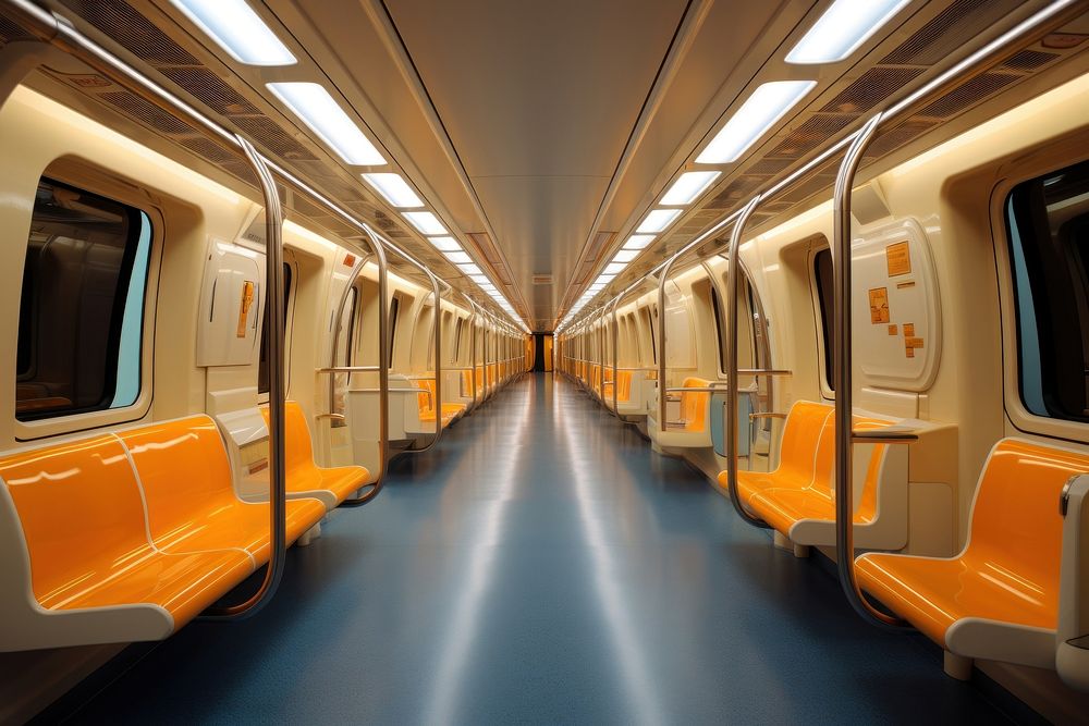 Train vehicle subway metro.
