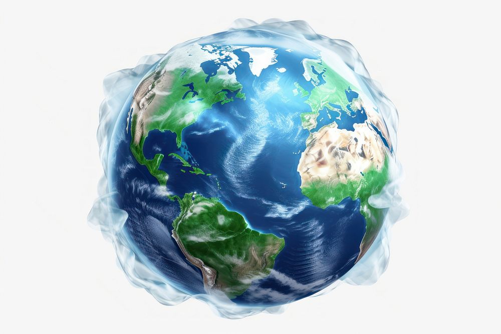 Earth planet space globe.