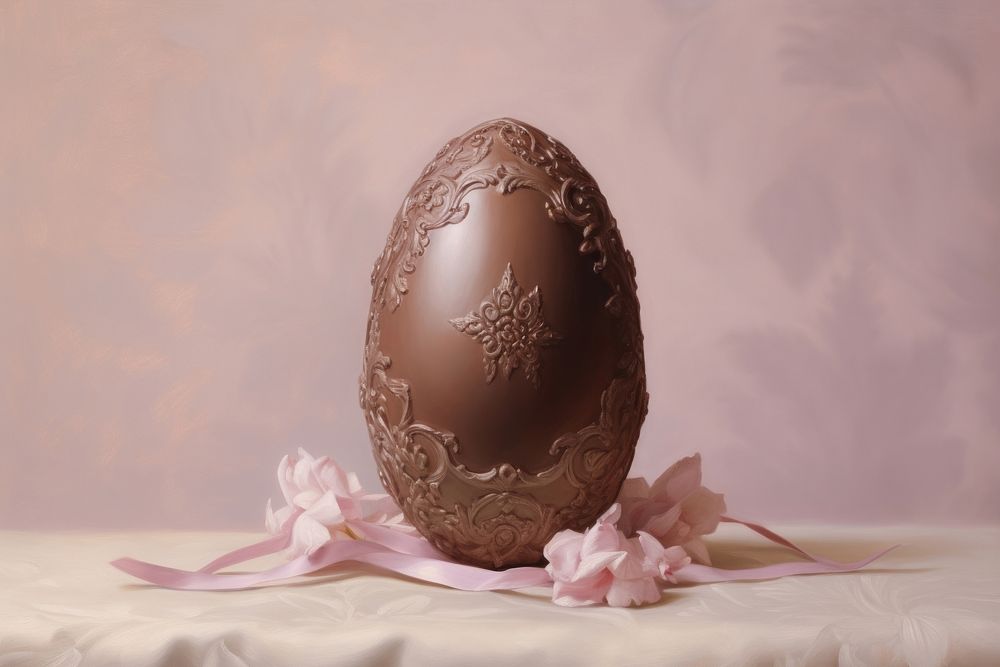 Easter chocolate egg food celebration decoration.