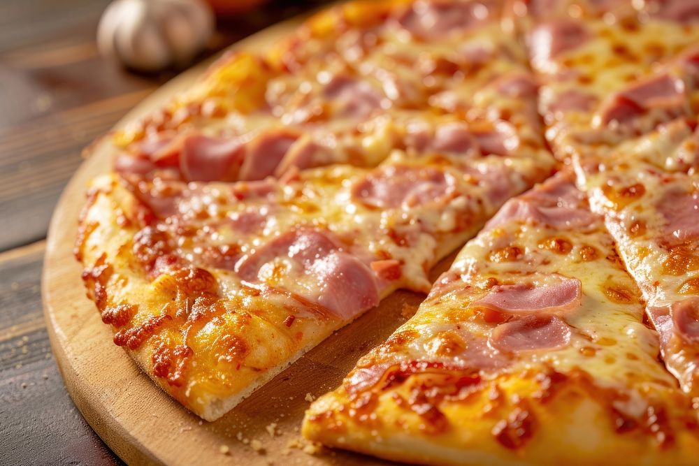Cheese pizza food zwiebelkuchen pepperoni.