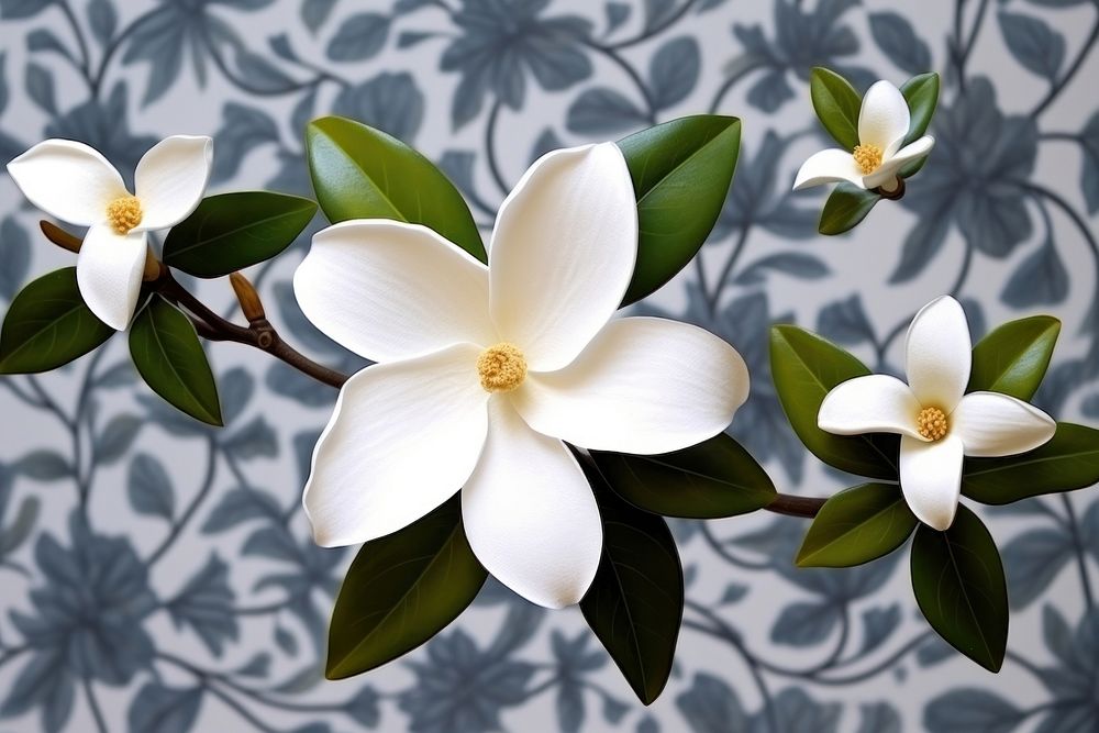 Jasmine flower zoom wallpaper orchid | Premium Photo - rawpixel