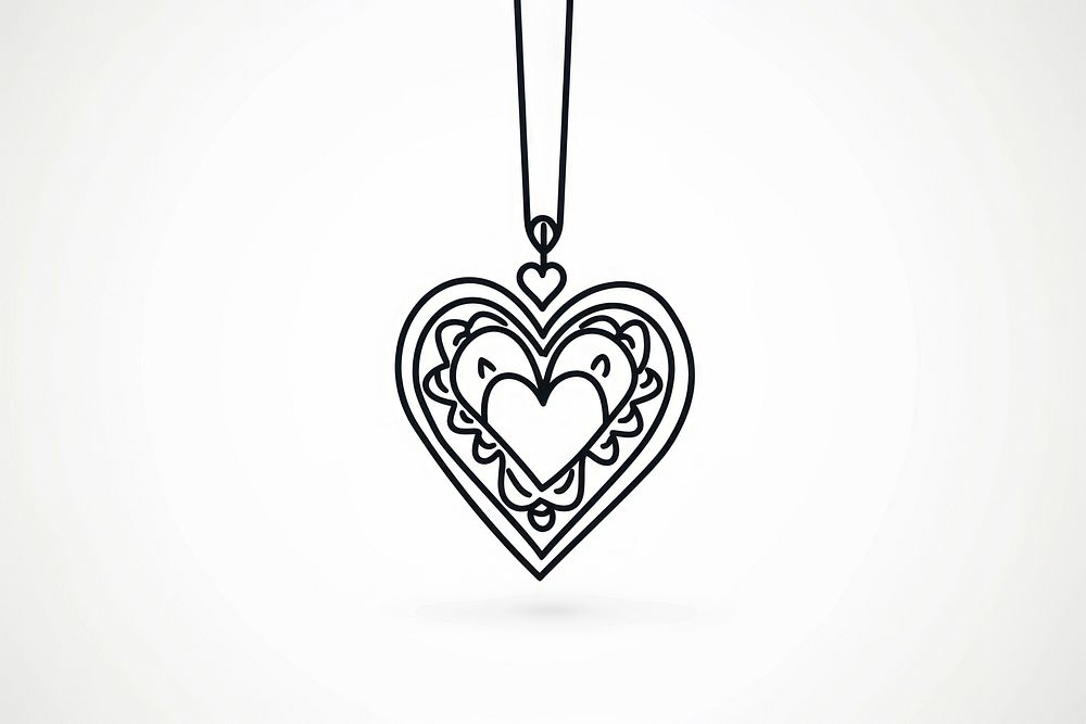 Valentines locket necklace pendant jewelry.