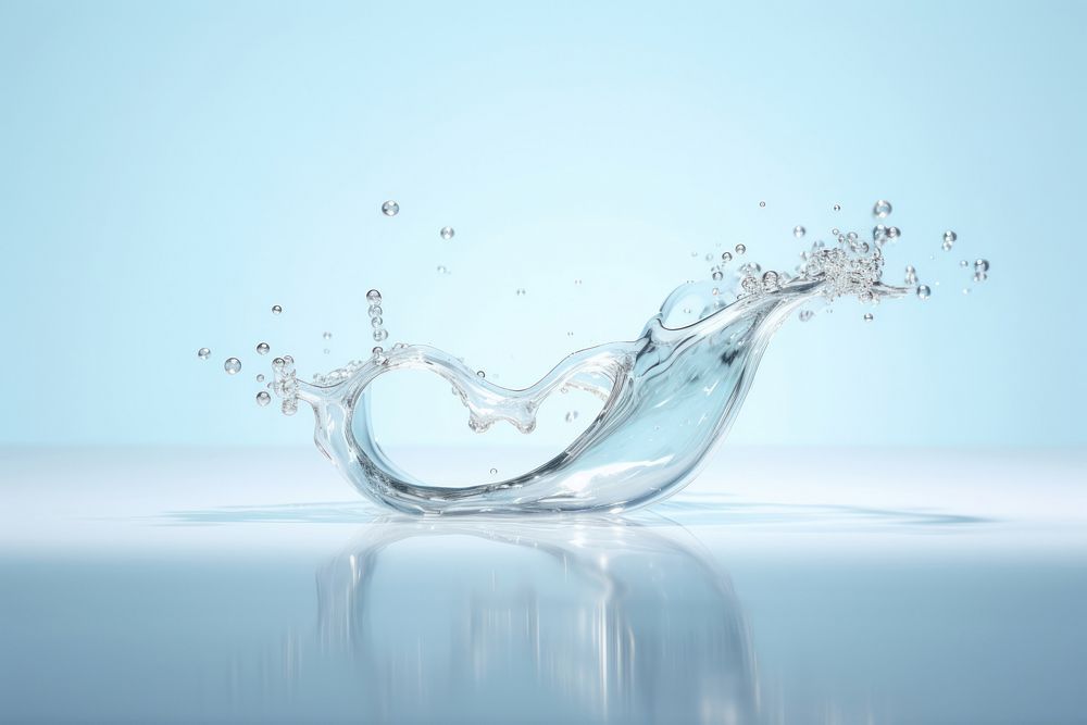 Liquid water forming of shape transparent refreshment simplicity.