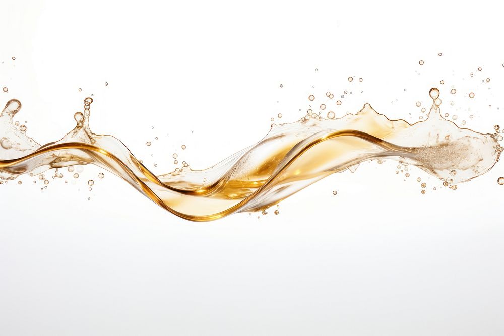 Liquid water forming of shape backgrounds flowing white background.