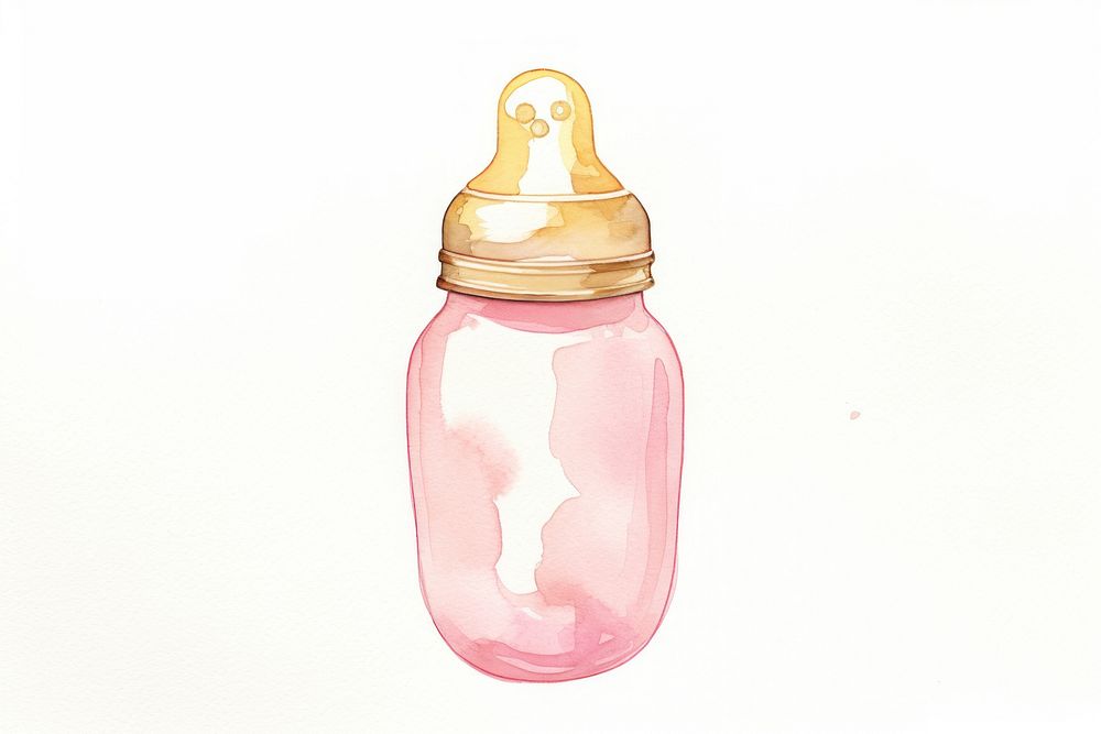 Bottle pink jar drinkware.