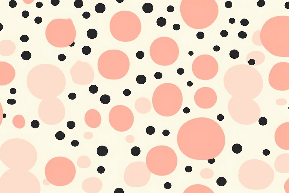 Polka dot pattern backgrounds microbiology. AI generated Image by rawpixel.