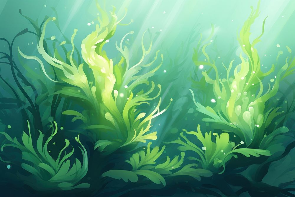 Seaweed vector outdoors nature plant.