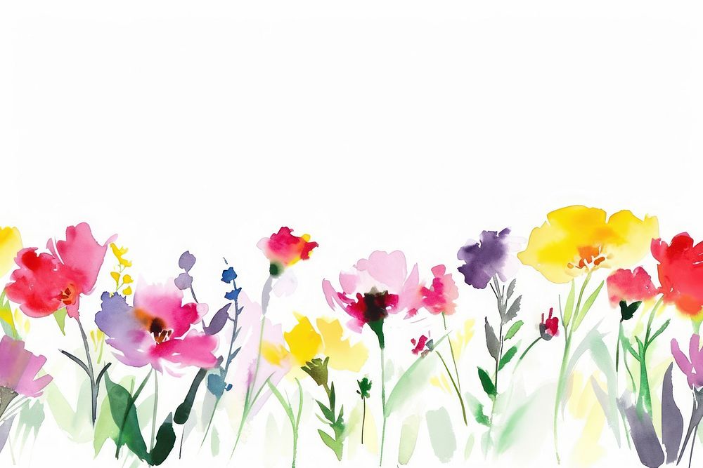 Flowers nature backgrounds painting.