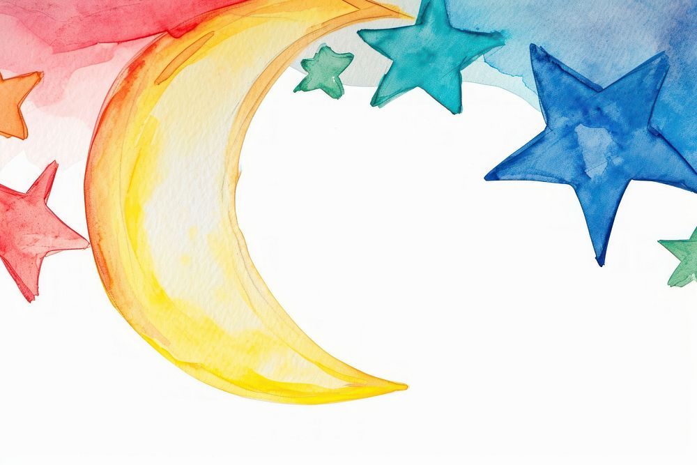 Moon and stars backgrounds creativity astronomy.