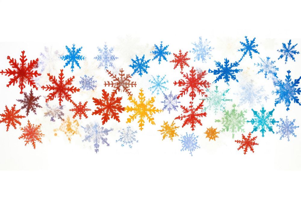 Snowflakes backgrounds pattern nature.