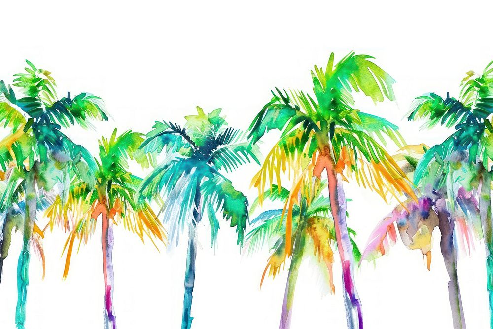 Palm trees nature backgrounds outdoors.