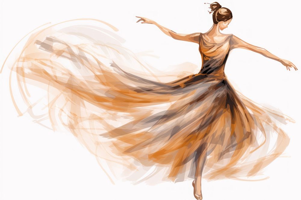 Dance ballet dress fashion.