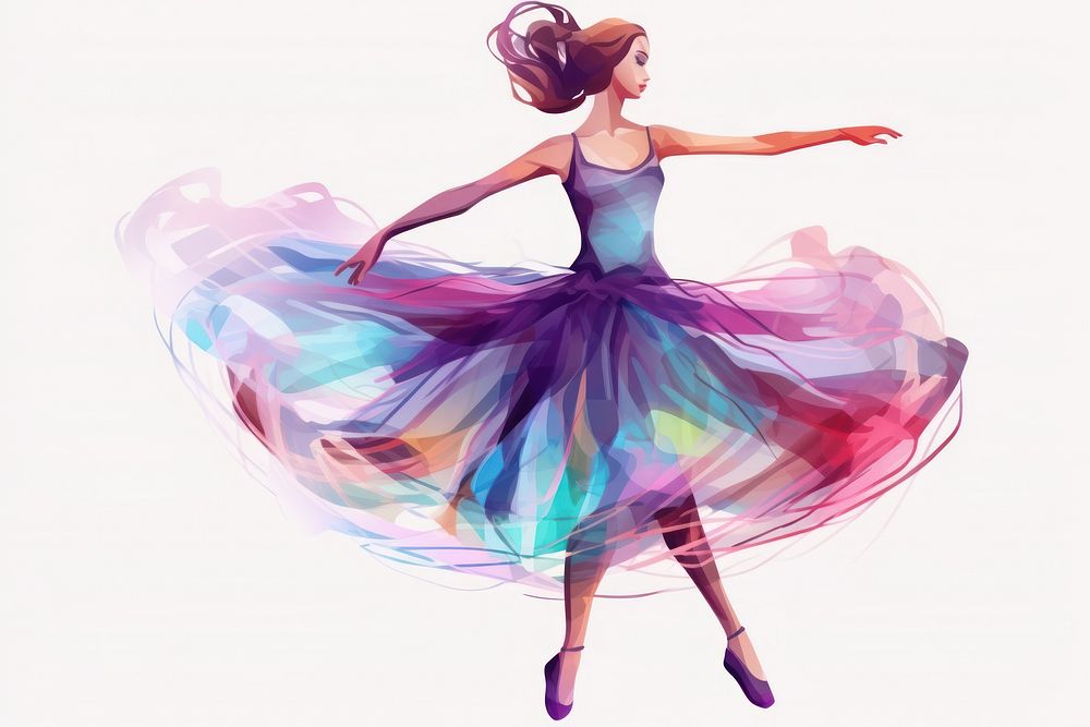 Dance ballet dancing sketch.