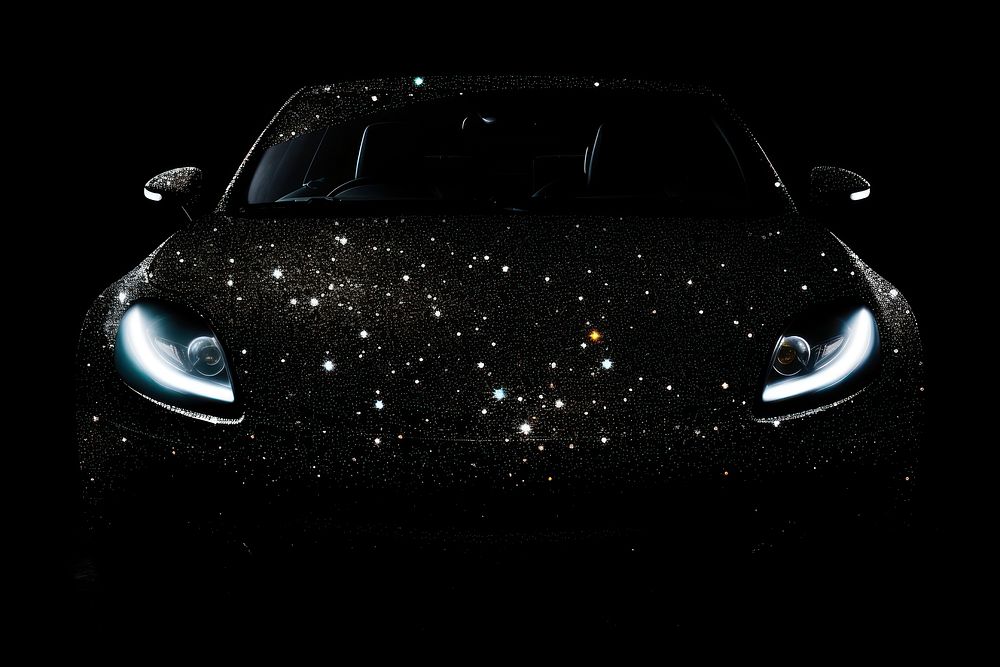 Car headlight vehicle black. AI generated Image by rawpixel.