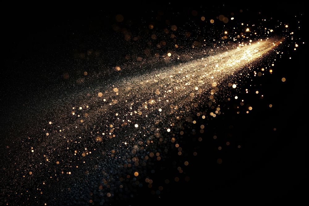 Comet backgrounds astronomy glitter. AI generated Image by rawpixel.