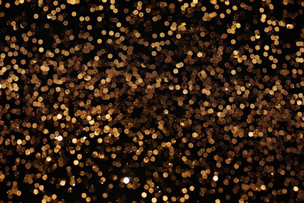 Dense gold glitter upper borders backgrounds outdoors light. AI generated Image by rawpixel.