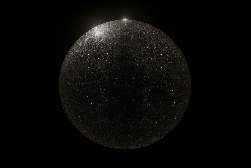 Sphere shape astronomy light space. AI generated Image by rawpixel.