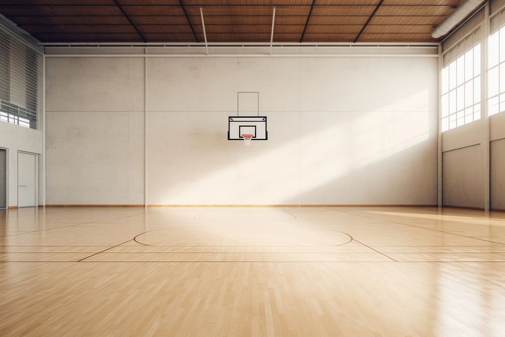 Basketball sports architecture backgrounds.