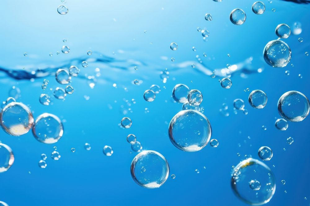 Group of bubbles backgrounds outdoors water.