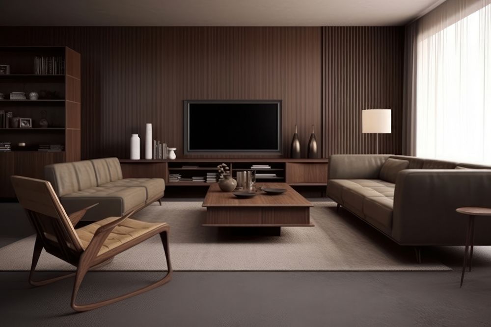 Home interior architecture television furniture.