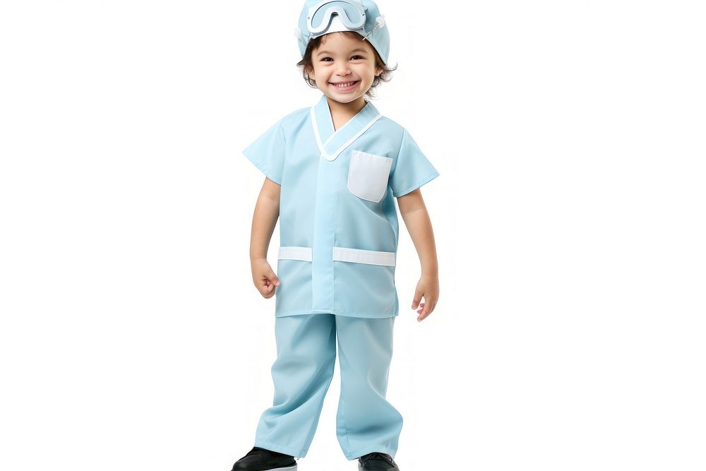 Nurse costume stethoscope happiness.