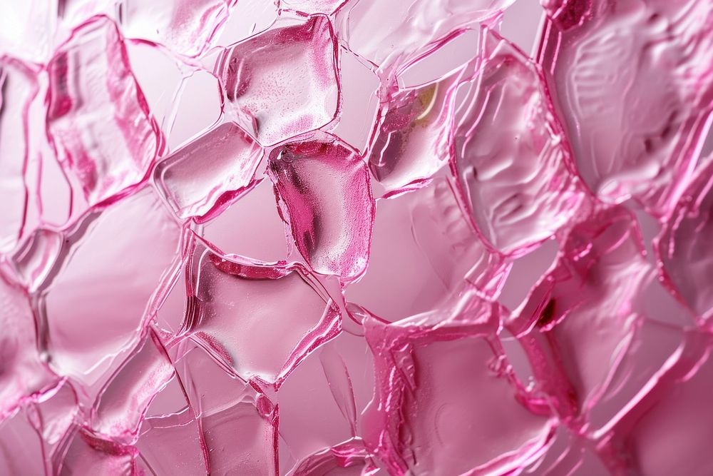 Pink Patterned glass backgrounds pattern textured.
