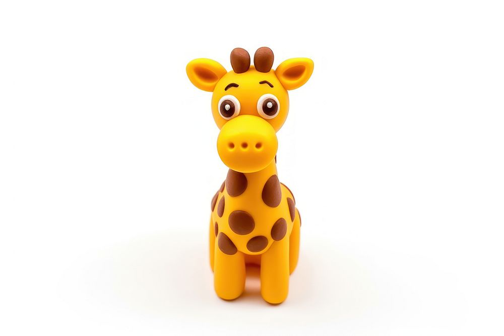 Giraffe figurine animal mammal.
