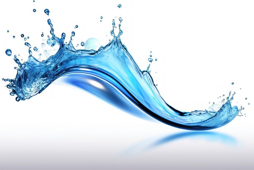 Blue water splashes backgrounds falling aqua.