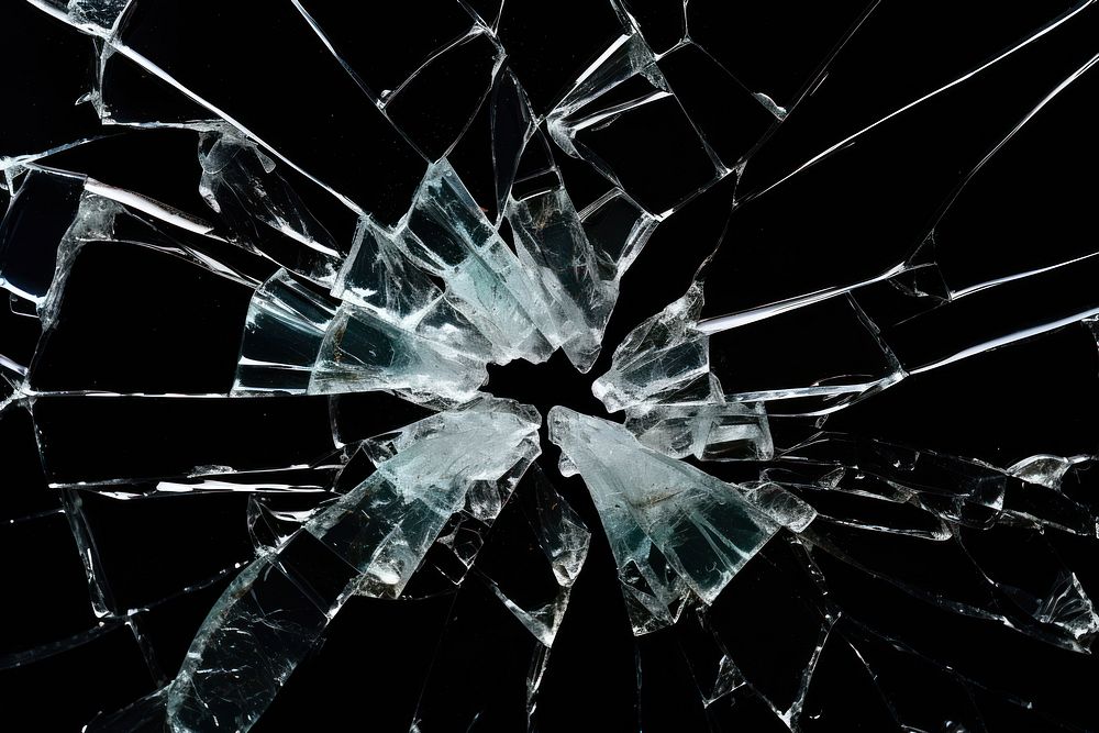 Abstract backgrounds broken glass.