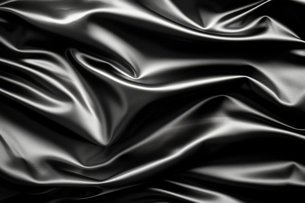  Wrinkled plastic black backgrounds silk. AI generated Image by rawpixel.