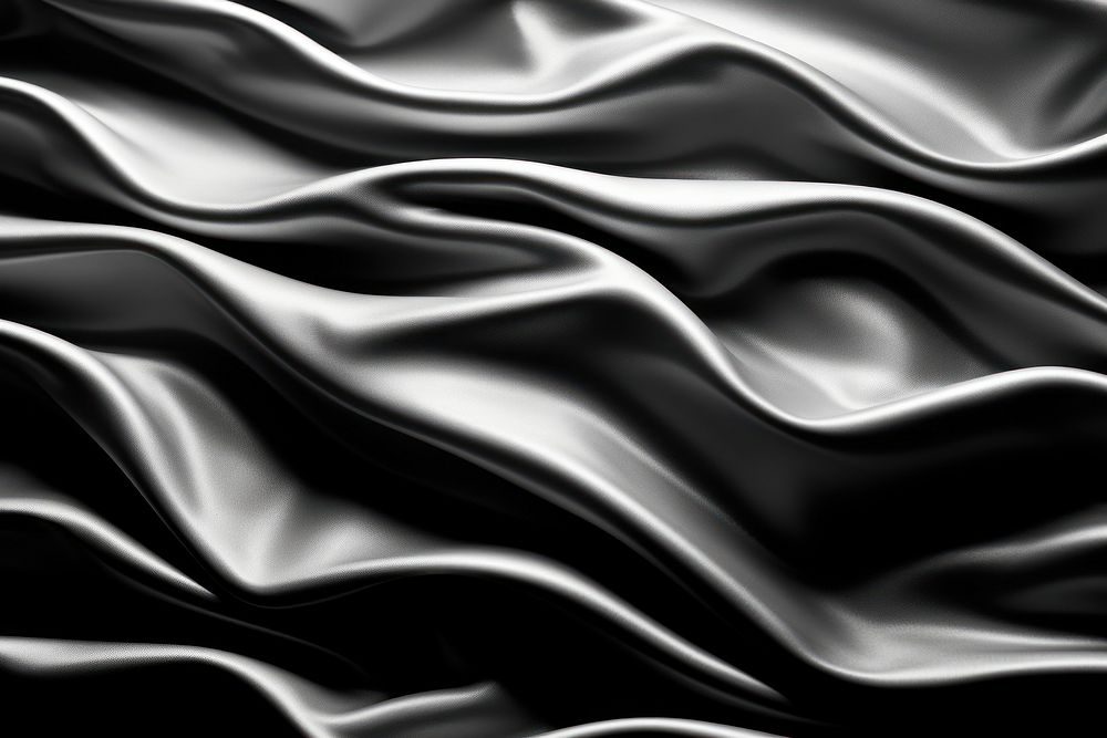  Wrinkled plastic backgrounds black silk. AI generated Image by rawpixel.