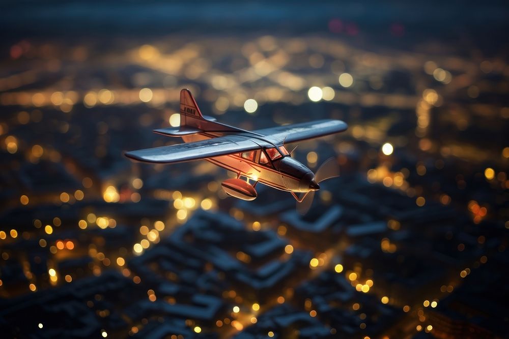 Aircraft airplane outdoors vehicle. AI generated Image by rawpixel.