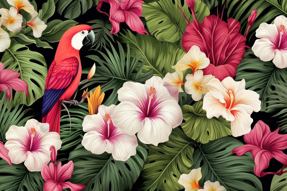 Bird paradise flower backgrounds.