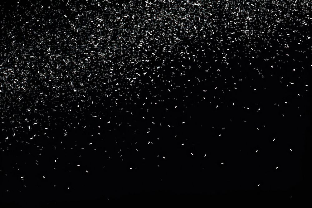 Vector falling white snow black backgrounds night.