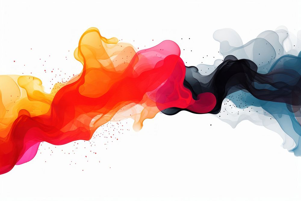 Vector illustration splash effect of ink backgrounds abstract smoke.