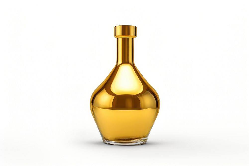 Bottle bottle perfume gold.