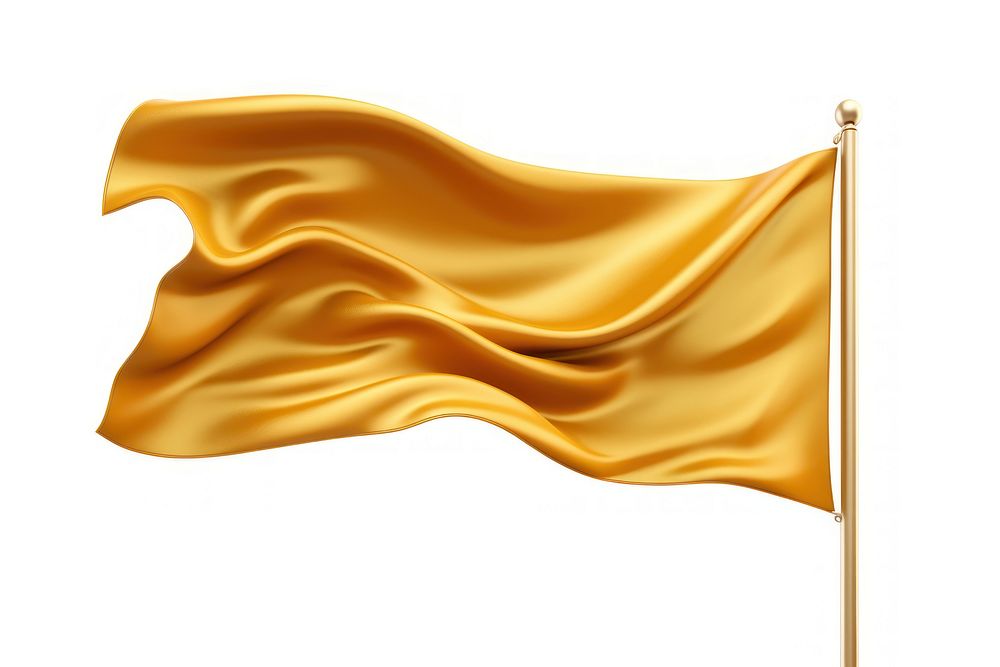 Flag flag gold silk. | Free Photo Illustration - rawpixel