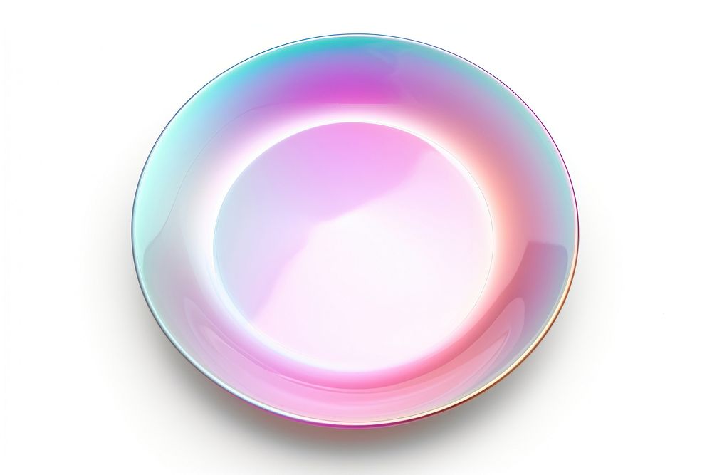 Plate white background technology tableware.